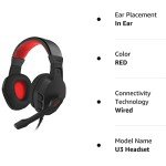 NUBWO U3 Wired Gaming Headset with Mic