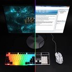 Rainbow LED Gaming Keyboard and Mouse Combo