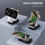 3-in-1 Magnetic Wireless Charger Stand for iPhone