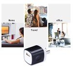 10-Pack UorMe 1A 5V USB Wall Chargers