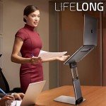 Adjustable Ergonomic Laptop Stand for All Sizes