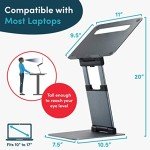 Adjustable Ergonomic Laptop Stand for All Sizes