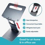 Adjustable Ergonomic Laptop Stand for All Sizes