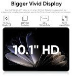 Android 14 Tablet, 64GB Expandable, Octa-Core, 10.1
