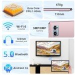 DEERTiME Android 14 Tablet, 10.1", 20GB RAM