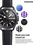 SAMSUNG Galaxy Watch 3 - 45mm Smartwatch, Mystic Black