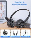 USB Headset with Microphone for PC & Laptop