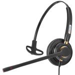 Noise-Canceling USB Headset with Microphone and Controls