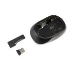 Wireless Keyboard and Mouse Combo, Compact Black