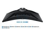 SAMSUNG 32" Odyssey G65B QHD Curved Gaming Monitor