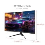 KTC 32" FHD Curved Gaming Monitor - 165Hz
