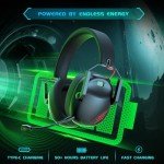 KAPEYDESI Wireless Gaming Headset with Noise Canceling