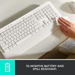 Logitech Comfort K650 Wireless Keyboard with Wrist Rest