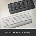 Logitech Comfort K650 Wireless Keyboard with Wrist Rest