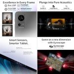 TECLAST 12" Android 14 Tablet, 256GB Storage