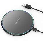 Fast Wireless Charger Pad for iPhone & Samsung