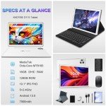2024 Android 13 Tablet 10" with Keyboard 128GB