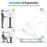 Adjustable Ergonomic Aluminum Laptop Stand with Cooling