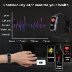 INTPIHP AMOLED Fitness Tracker Smartwatch with Health Monitor