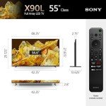 Sony 55" X90L 4K Ultra HD Smart TV