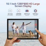 Android 14 10-Inch Tablet with Keyboard & Stylus