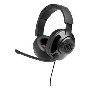 JBL Quantum 200 Wired Gaming Headphones - Black