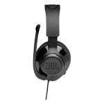 JBL Quantum 200 Wired Gaming Headphones - Black