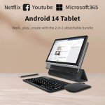 Android 14 Tablet 11" with Face Unlock & Fast Charging
