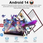 Android 14 Tablet 11" with 24GB RAM and 256GB ROM