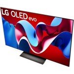 LG 65" OLED evo C4 Series Smart TV Bundle