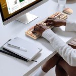 KNOWSQT 104-Key Wireless Keyboard and Mouse Combo