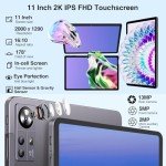 2024 Android 13 Tablet 11" with 1TB Storage