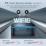 KAMRUI AK1PLUS Mini Desktop PC, 16GB RAM