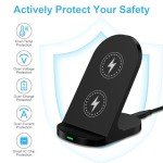 15W Fast Wireless Charging Stand for Android Phones