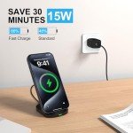 15W Fast Wireless Charging Stand for Android Phones