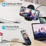 15W Fast Wireless Charging Stand for Android Phones