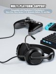 WIRWTRU S30 Lightweight Gaming Headset with Mic