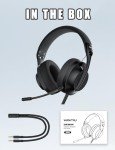 WIRWTRU S30 Lightweight Gaming Headset with Mic