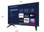 Westinghouse 24" 720p Roku Smart TV