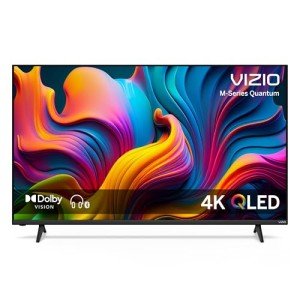 VIZIO 55-Inch 4K QLED Smart TV with Voice Remote