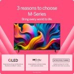 VIZIO 55-Inch 4K QLED Smart TV with Voice Remote