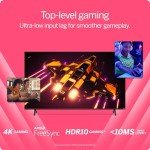 VIZIO 55-Inch 4K QLED Smart TV with Voice Remote