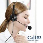 Noise Cancelling USB Headset with Microphone - Stereo