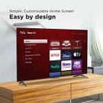 TCL 55" 4K UHD Smart Roku TV - 55S455
