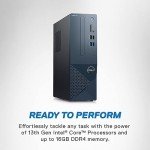 DELL Newest Inspiron 3020S Small Desktop, Intel Core i5-13400, 16GB DDR4 RAM,512GB SSD, Intel UHD 730 Graphics, Win 11 Pro, Bluetooth, WiFi, Mist Blue