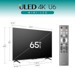Hisense 65" U6 Series 4K Smart TV