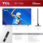TCL 85-Inch 4K Smart QLED TV with Google