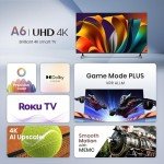 Hisense 85-Inch 4K UHD Smart Roku TV