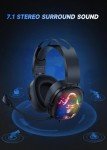 RYR USB Gaming Headset with 7.1 Surround Sound