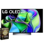 LG 77" OLED evo C3 4K Smart TV Bundle